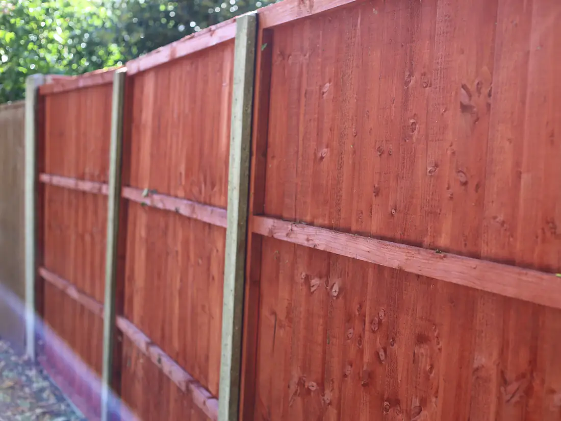 New panel fencing