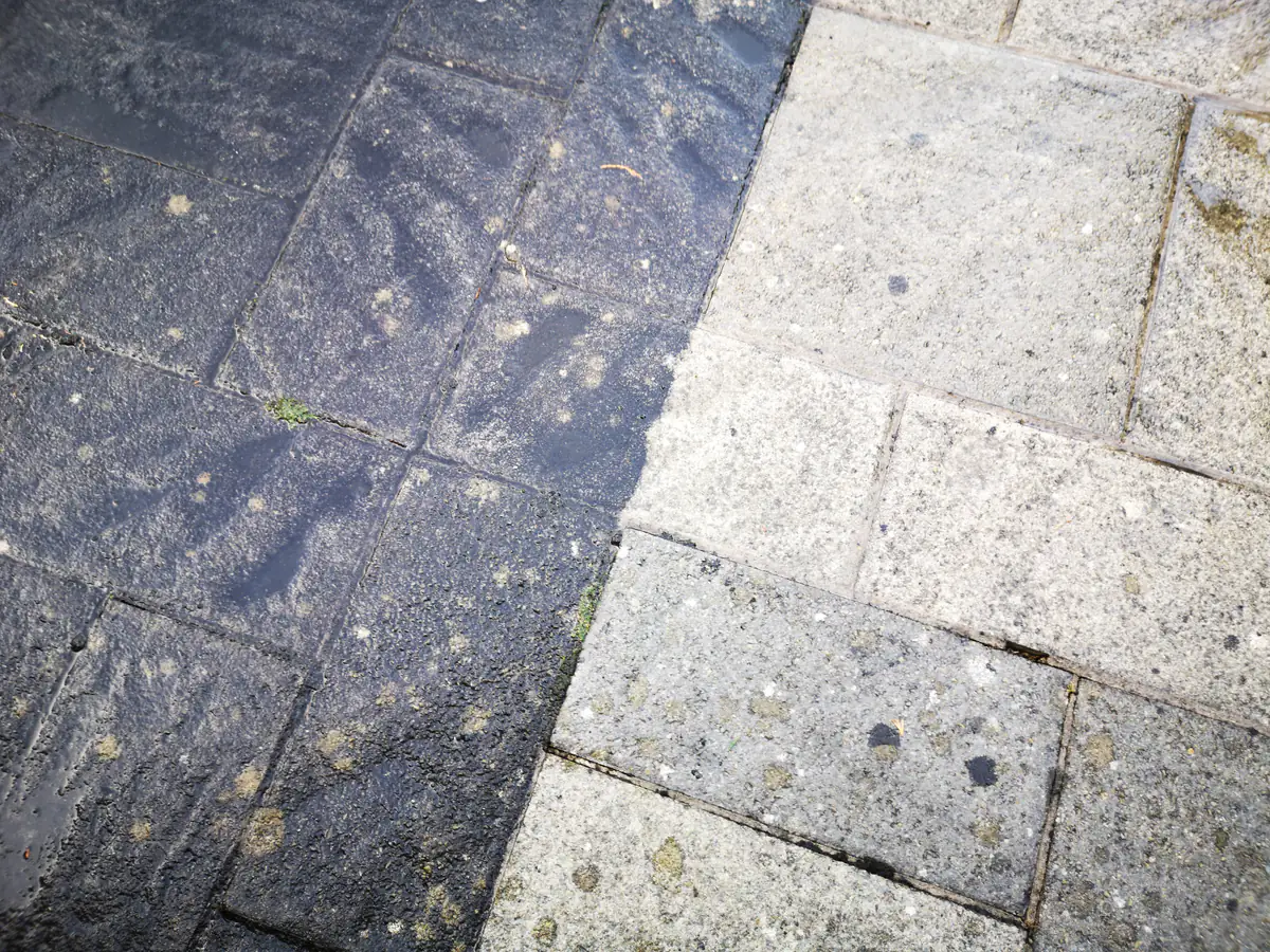 Patio Cleaning in Knowsley by Merseyside Driveways